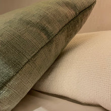 Load image into Gallery viewer, GREEN VELVET CUSHION
